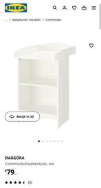 Ikea Commode / boekenkast wit, Zo goed als nieuw, Ophalen