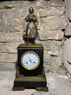 Antieke Franse pendule – C. Detouche Parijs – 19e eeuw, Antiek en Kunst, Antiek | Klokken, Ophalen