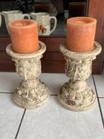 Twee PTMD Kandelaars, Ophalen, Zo goed als nieuw, Overige materialen, 25 tot 50 cm