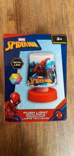 Spiderman push lampje,, Ophalen of Verzenden, Nieuw