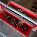 diverse metalen delen voor tuinhek hekwerk IN ÉÉN KOOP, Tuin en Terras, Ophalen, Gebruikt, IJzer, Tuinhek