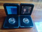 2 euro 2009 proof emu 2 euro 2011 proof erasmusmunt, Ophalen of Verzenden