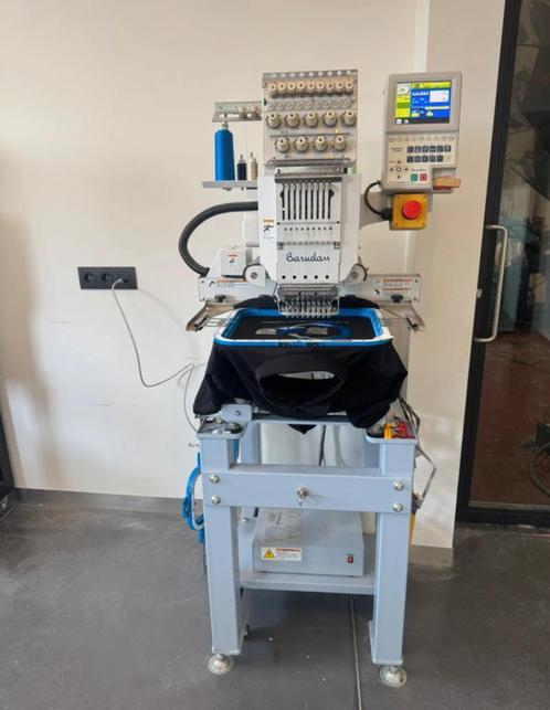 Te koop: Barudan Borduurmachine – 1 kop / 9 naalden, Hobby en Vrije tijd, Borduren en Borduurmachines, Borduurmachine, Ophalen