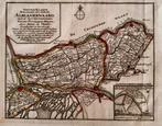 Alblasserwaard,gedetailleerde kaart in oude kleuring.Ao.1760, Antiek en Kunst, Ophalen of Verzenden