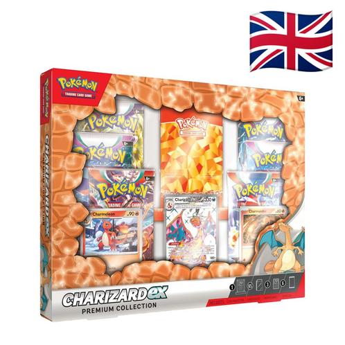 Pokemon Charizard Ex Premium Collection Box, Hobby en Vrije tijd, Verzamelkaartspellen | Pokémon, Nieuw, Losse kaart, Foil, Ophalen of Verzenden
