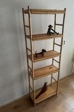 Vintage bamboe rotan boekenkast Rohé Noordwolde, Huis en Inrichting, Kasten | Boekenkasten, Ophalen, 25 tot 50 cm, 50 tot 100 cm