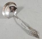 Zilveren roomlepel rococo antiek 835 zilver, Ophalen of Verzenden, Zilver