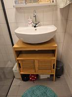 GRATIS - Bamboe badkamermeubel, Ophalen, Gebruikt, 50 tot 100 cm, Minder dan 100 cm