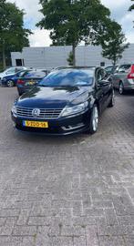Volkswagen Passat CC 2.0 TDI R Line  2012 Zwart, Auto's, Volkswagen, 1800 kg, Beige, 4 cilinders, Zwart
