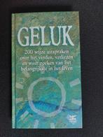 Geluk, Ophalen of Verzenden, Zo goed als nieuw