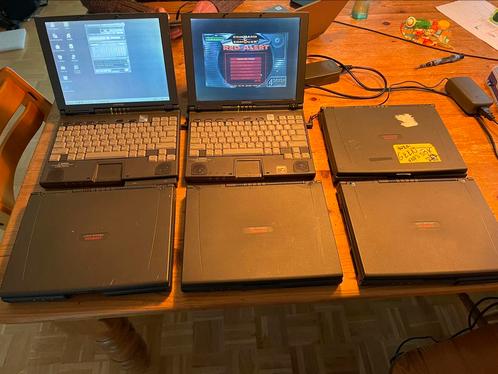 6x Compaq Armada 41xx met defecten, Computers en Software, Vintage Computers, Ophalen of Verzenden