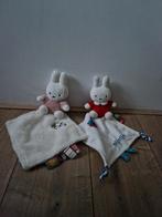 2 knuffeldoekjes nijntje miffy roze rood konijn plush, Kinderen en Baby's, Speelgoed | Knuffels en Pluche, Ophalen of Verzenden