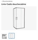 Nieuwe douchecabine en douchebak in origenele verpakking, Doe-het-zelf en Verbouw, Sanitair, Ophalen, Nieuw, Chroom, Douche