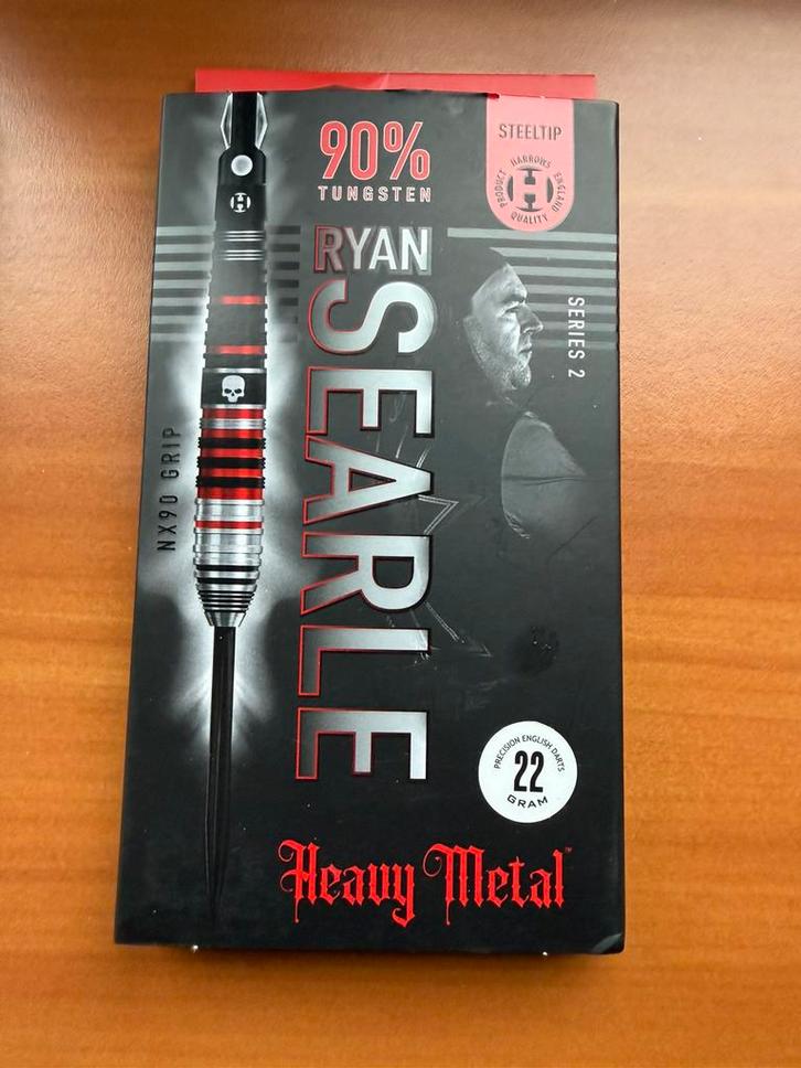 Harrows Ryan Searle V2 22 gram, Sport en Fitness, Darts, Zo goed als nieuw, Pijlen, Ophalen of Verzenden