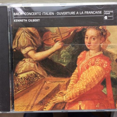 Klavecimbel, Kenneth Gilbert, JS Bach : Concerto Italien, Cd's en Dvd's, Cd's | Klassiek, Gebruikt, Overige typen, Barok, Ophalen of Verzenden