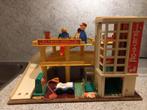 Vintage fisher price garage, Kinderen en Baby's, Speelgoed | Fisher-Price, Ophalen of Verzenden, Gebruikt, Speelset