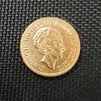 10 Gulden 1932 Wilhelmina tientje Goud verguld naslag, Postzegels en Munten, Verzenden, Goud, Koningin Wilhelmina, Losse munt
