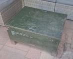 Groene legerkist, munitiekist, kist uit het leger, Huis en Inrichting, Ophalen, Gebruikt, 50 tot 100 cm, Minder dan 50 cm