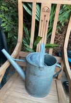 Prachtige vintage zinken gieter, Tuin en Terras, Gieters, Ophalen of Verzenden, Gebruikt, IJzer