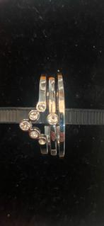 Melano zilveren ringenset maat 56, Sieraden, Tassen en Uiterlijk, Ringen, Ophalen of Verzenden, Nieuw, Zilver, Dame