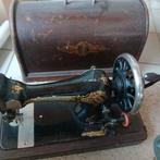 Antieke Singer Naaimachine met Koffer, Antiek en Kunst, Antiek | Naaimachines, Ophalen of Verzenden