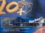 Amerikaanse Truck met Truckstop als bouwplaat 1:87, Overige merken, 1:50 of kleiner, Nieuw, Ophalen of Verzenden