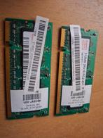 2x HP 512MB 2Rx16 PC2-4200 DIMM, 1 GB of minder, Ophalen of Verzenden, Zo goed als nieuw, DDR2