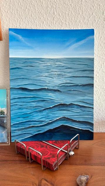 Zeegezicht schilderij - 30x40 cm beschikbaar voor biedingen