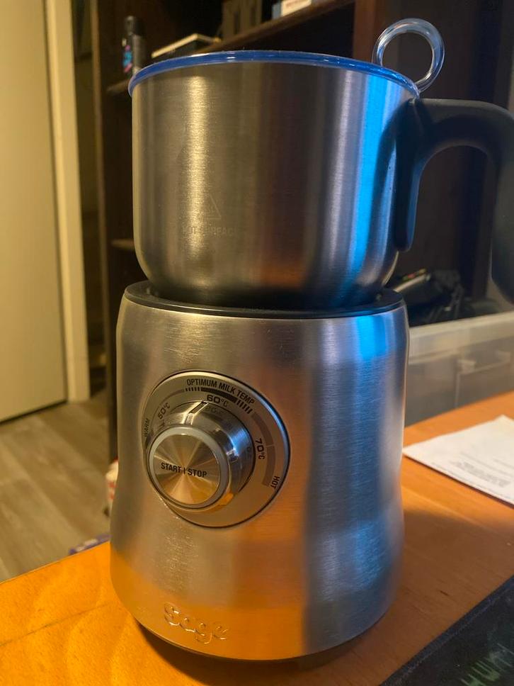 Sage Melkopschuimer - Nieuwstaat!, Witgoed en Apparatuur, Melkopschuimers, Nieuw, Elektrische melkopschuimer, Ophalen of Verzenden