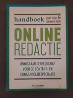 Geert Poort - Handboek online redactie, Ophalen of Verzenden, Geert Poort; Corona de Wert, Management, Zo goed als nieuw