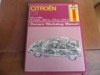 Haynes workshop manual Citroen CX Benzine, CX GTi 1975-1980, Verzenden