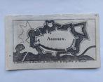 10 / Stad plattegrond Arnhem Gravure ca. 1700, Ophalen of Verzenden