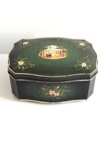 Vintage Douwe Egberts theeblikje / trommel in goede staat, Ophalen of Verzenden, Gebruikt, Thee, Douwe Egberts