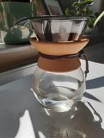Cafetière Bodum 1 liter koffie opgieten, Ophalen of Verzenden, Zo goed als nieuw
