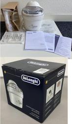 De'Longhi roomijsmachine (IC8500, 1.5L/6W, 26x16x15 cm, wit), Witgoed en Apparatuur, Nieuw, Ophalen of Verzenden, Koelelement