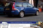 Volvo V50 2.5 T5 AWD Momentum, Schuifdak, 17inch (bj 2006), Gebruikt, Blauw, 2521 cc, Handgeschakeld