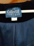 Mooie Collectif Vintage mantel maat M in donkerblauw, Kleding | Dames, Jassen | Winter, Ophalen of Verzenden, Zo goed als nieuw