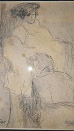 Isaac Israëls  Uniek werk  Tekening op papier, Ophalen