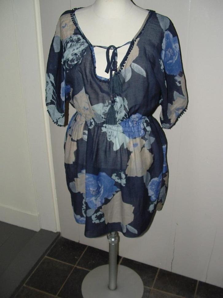 Licht transparante blouse tuniek Carbone maat 36, Kleding | Dames, Blouses en Tunieken, Zo goed als nieuw, Maat 36 (S), Ophalen of Verzenden