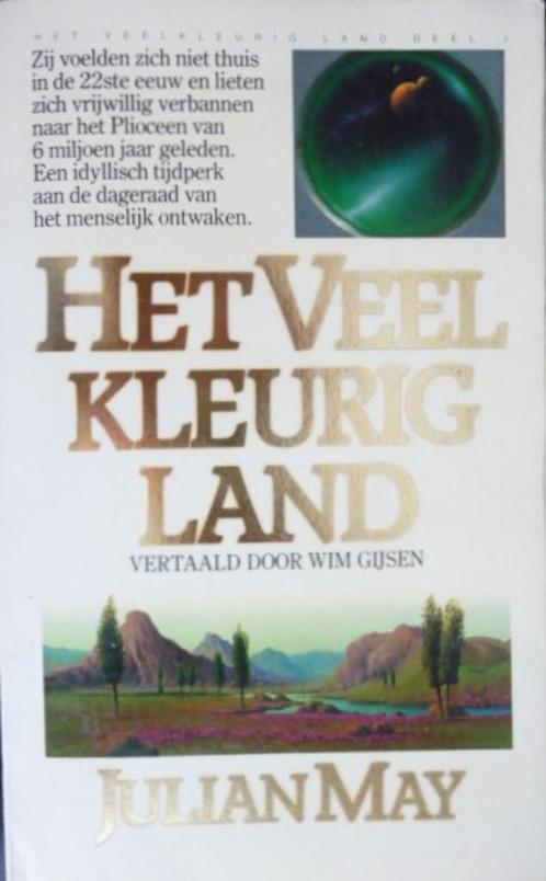 Boek Fantasy: Het veelkleurig land; 4 delen,cpl, Julian May., Boeken, Fantasy, Gelezen, Ophalen of Verzenden