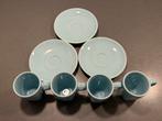 IKEA 365+ Espressokopjes en Schotels Turquoise, Huis en Inrichting, Keuken | Servies, Ophalen of Verzenden, Zo goed als nieuw