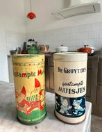 Gestampte muisjes blikjes Set De Gruyter Albert Heyn Vintage, Ophalen of Verzenden, Zo goed als nieuw, Overige