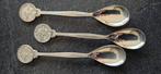 3 verzilverde theelepels, Antiek en Kunst, Antiek | Bestek, Ophalen of Verzenden