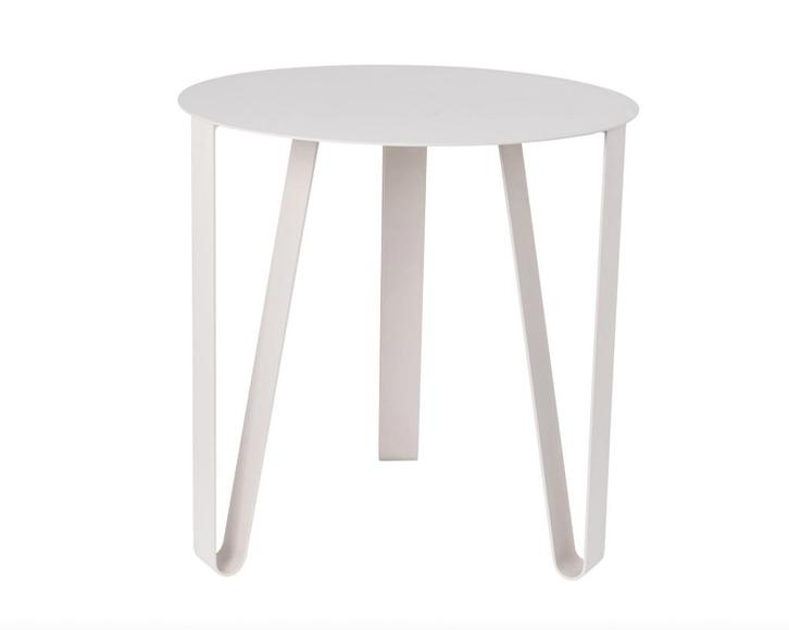 by fonQ Clip Bijzettafel Ø 40 cm - Greige | van €99, nu, Huis en Inrichting, Tafels | Bijzettafels, Nieuw, Rond, Minder dan 45 cm