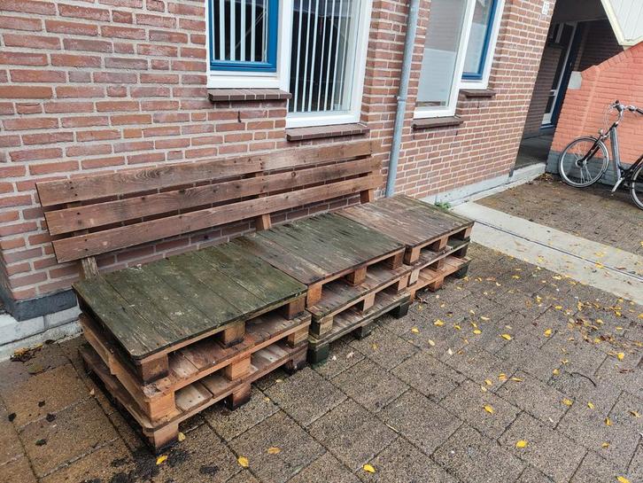 Gratis Hout - 10 Pallets, Doe-het-zelf en Verbouw, Hout en Planken, Gebruikt, Pallet, Overige houtsoorten, Minder dan 200 cm, 50 mm of meer