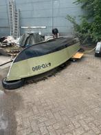 Leger boot van 5,5 meter lang  met 8 PK 2-tact motor, Ophalen, Zo goed als nieuw, Minder dan 10 pk, Tot 6 meter