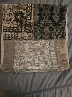 Sierkussen Vierkant Grijs Patchwork Design, Ophalen of Verzenden, Zo goed als nieuw, Grijs, Vierkant