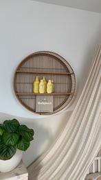 Leuk houtkleurige wandrek, Ophalen, Gebruikt