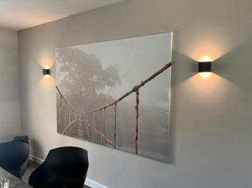 Canvas 200x140 Schilderij woonkamer beschikbaar voor biedingen