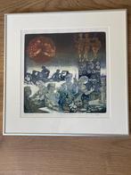 schilderij laboratorium, Antiek en Kunst, Kunst | Schilderijen | Abstract, Ophalen